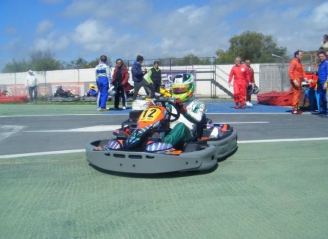  en la pista 